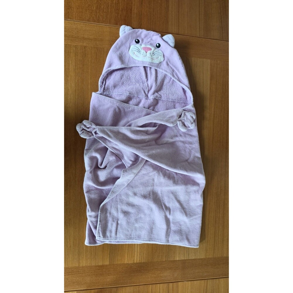 Kids Cat Animal Hooded Bath Towel